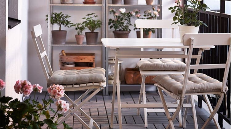 Balkon inrichten