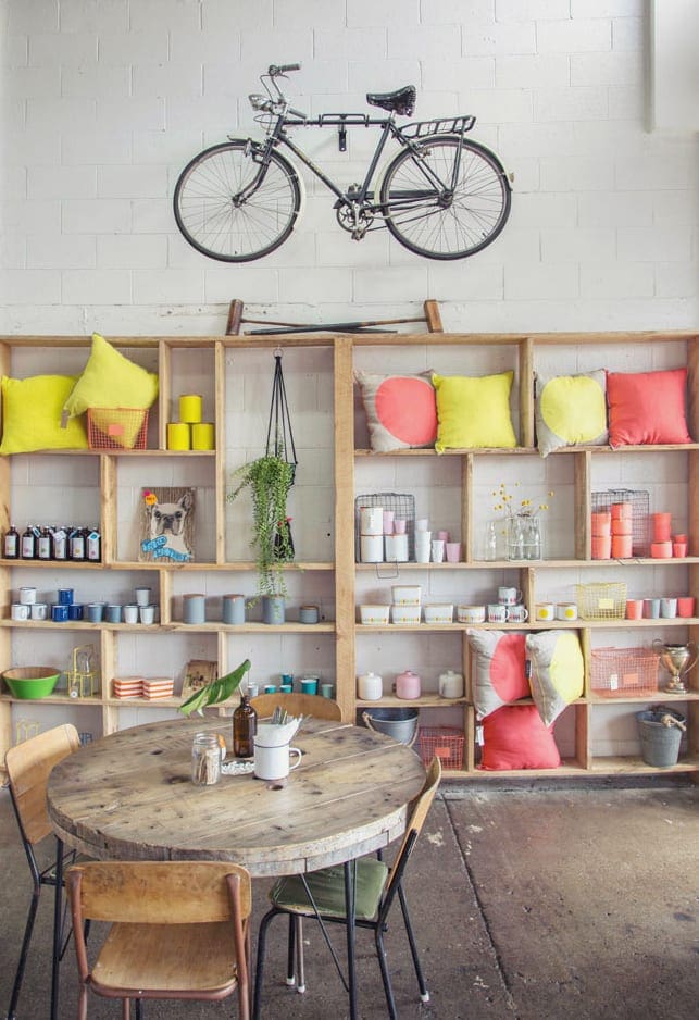 Inrichting van een winkel