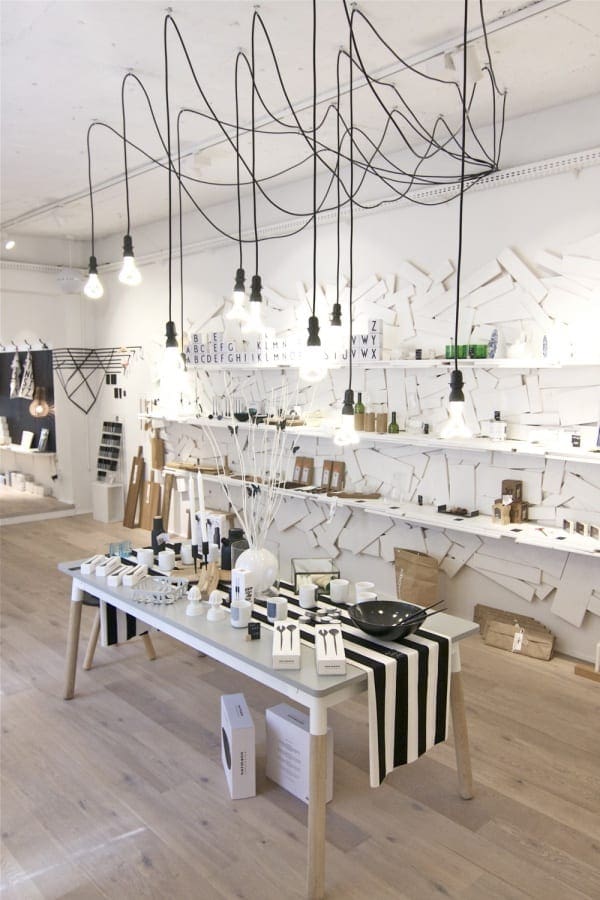 Interieur van een winkel