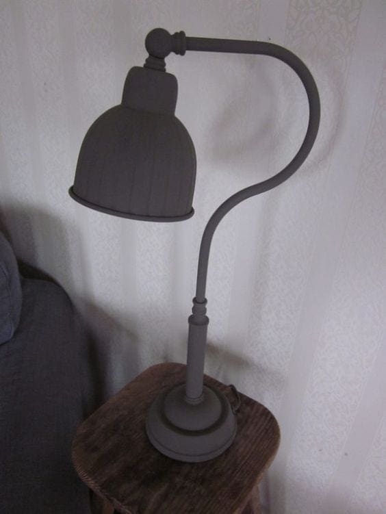 Krijtverf lamp