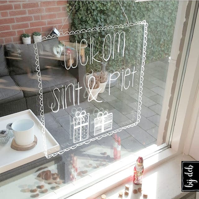 Handlettering Sinterklaas