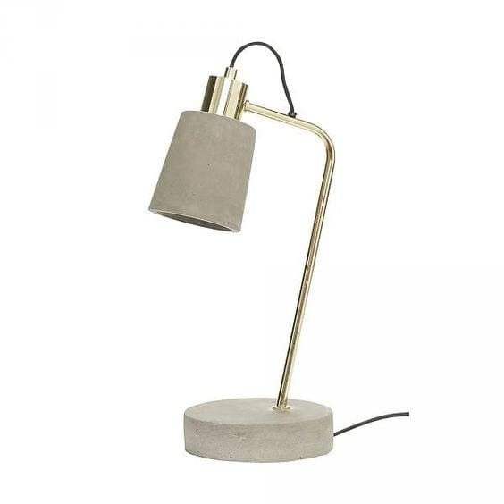 Beton tafellamp