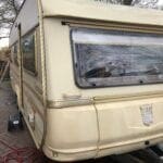 Tabbert caravan make-over buitenkant opknappen